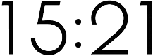 15:21 logo