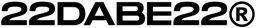 22DABE22 logo