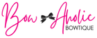 Bow-Aholic Bowtique logo