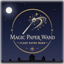 Magic Paper Wand logo