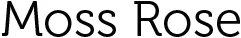 Moss Rose logo
