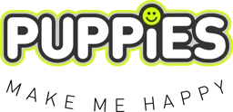 Puppies Make Me Happy logo