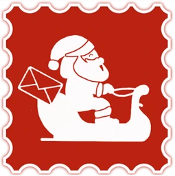 Santa's Helpers Postal Service logo