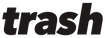 Trash logo